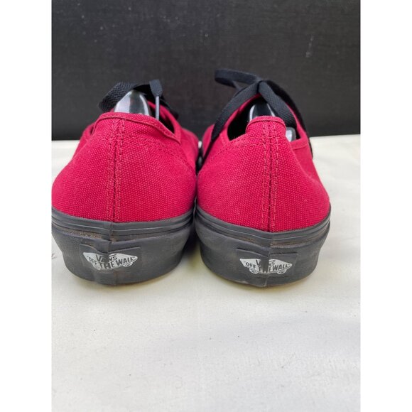 Vans Unisex Jester Red Black Sole Skater Shoes Size M-10.5 W-12 SKU 6194 - Picture 5 of 8